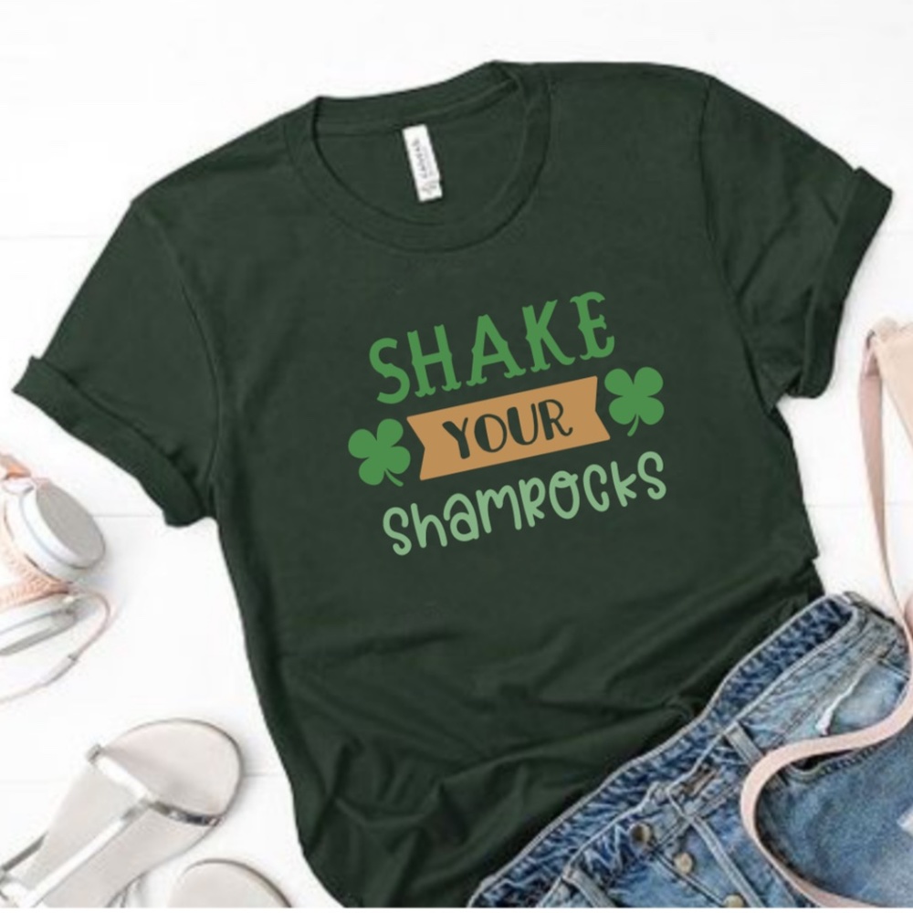 Shake Your Shamrocks St. Patricks Day Tee